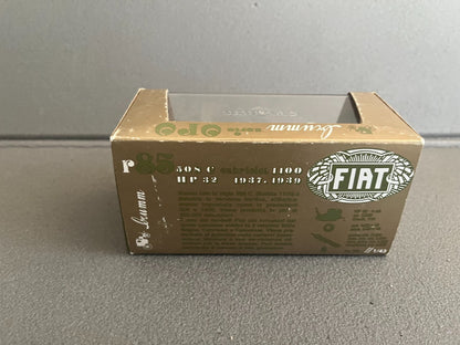 Voiture Miniature Fiat 508 C Cabriolet 1100 Brumm Italy au 1/43