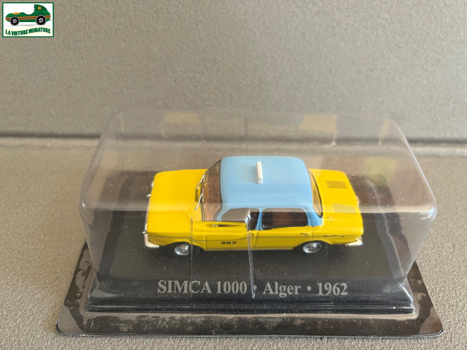 Voiture Miniature Simca 1000 Alger 1962 Taxi Du Monde au 1/43 Altaya