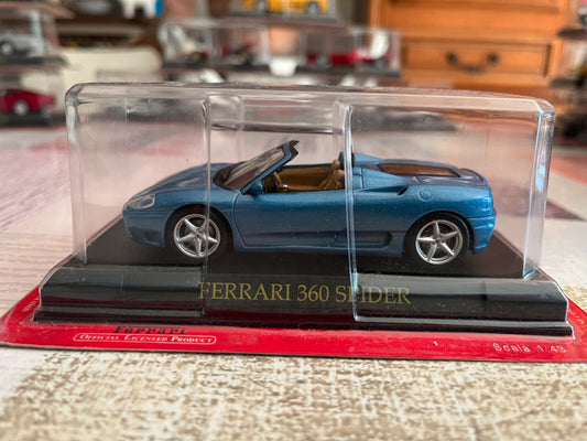 Voiture miniature Collection Ferrari 360 Spider Ixo Fabbri au 1/43