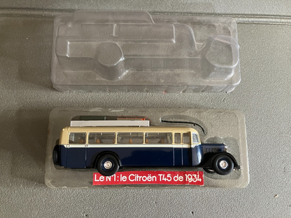 Voiture miniature Citroen T45 1934 1/43 Autobus Autocars du Monde