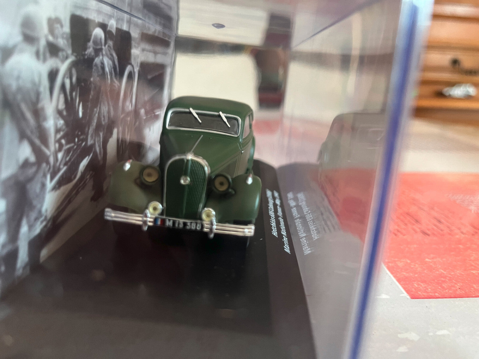 Voiture Miniature Militaire Hotchkiss 686 Cabourg Marine Nationale France 1/43