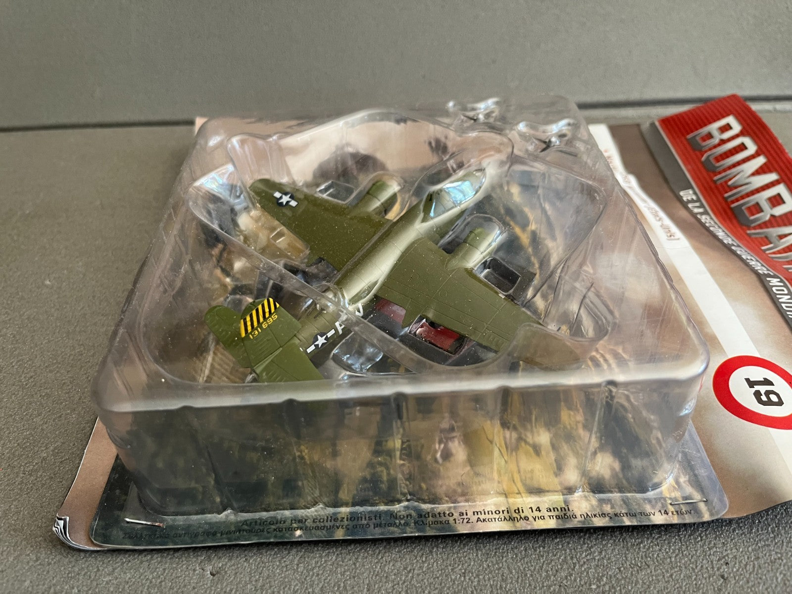Avion miniature Militaire Bombardier Martin B-26B Marauder Altaya 1/72
