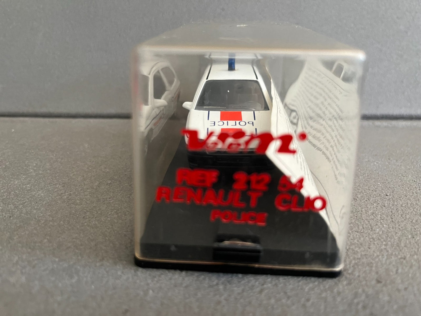 Voiture Miniature Renault Clio Police  REF 212 Verem France 1/43