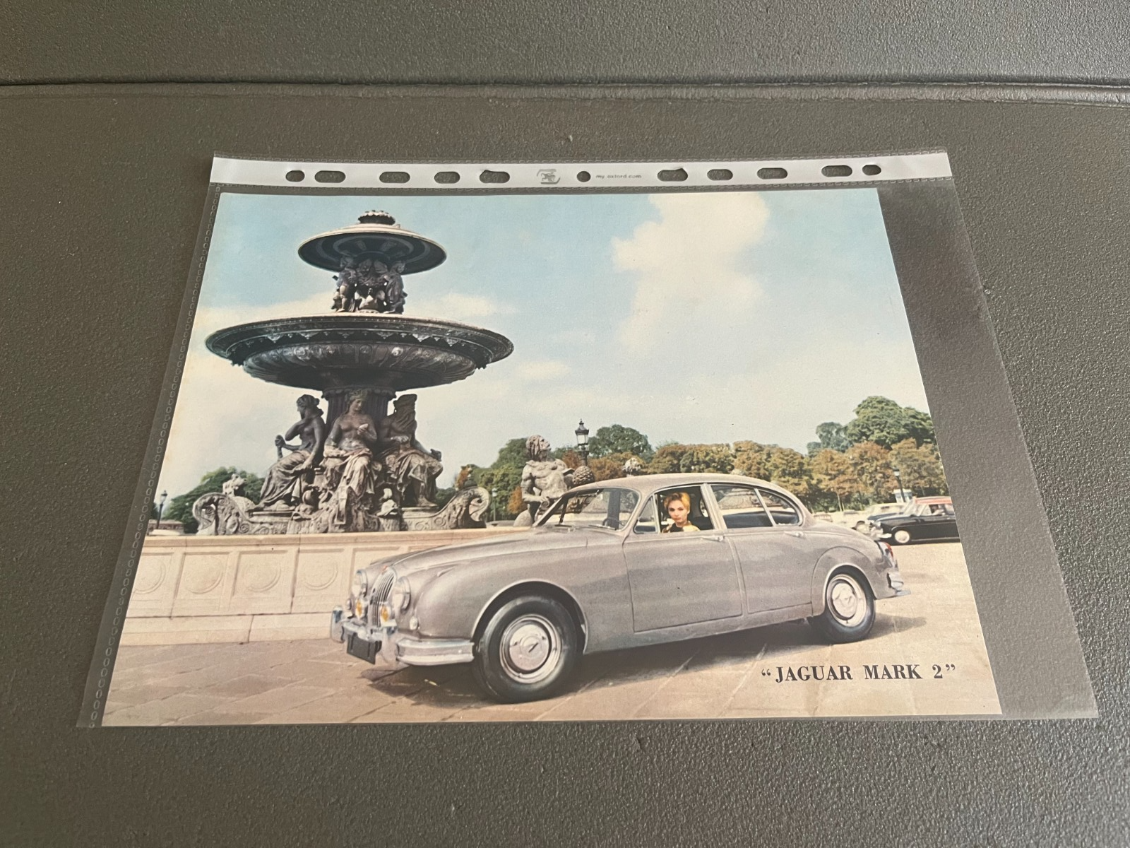 Ancien Dépliant Brochure Documentation Automobile Jaguar Mark 2