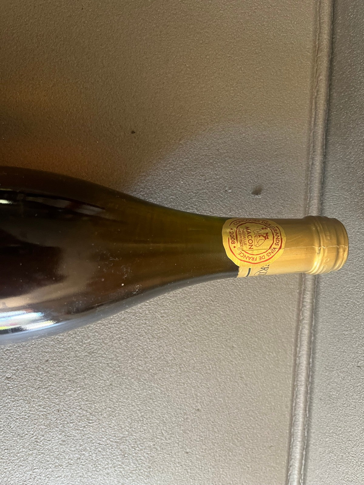 Ancienne Bouteille Vin Sauvignon Daguet de Berticot 2007 Collection Perso