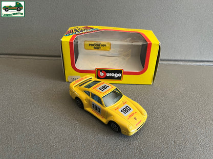 Voiture miniature Porsche 959 Rally cod. 4126 Burago au 1/43
