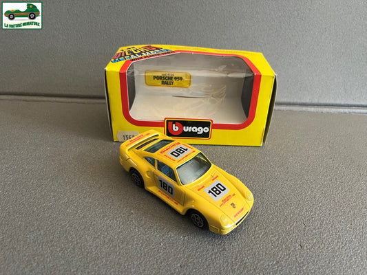 Voiture miniature Porsche 959 Rally cod. 4126 Burago au 1/43