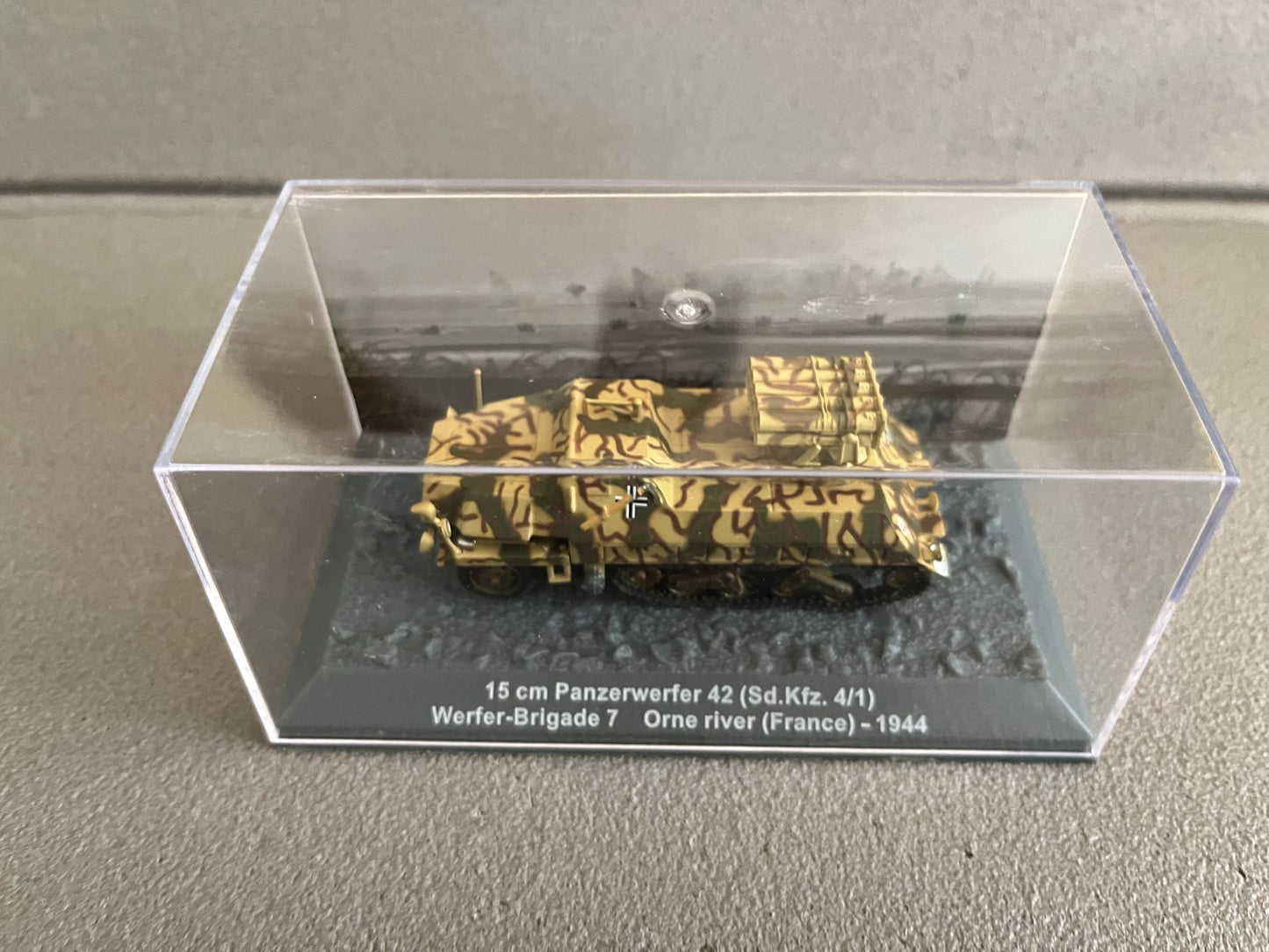 Miniature Militaire Char Tank Blindé 15 cm Panzerwerfer 42 Sd.Kfz. Altaya 1/72