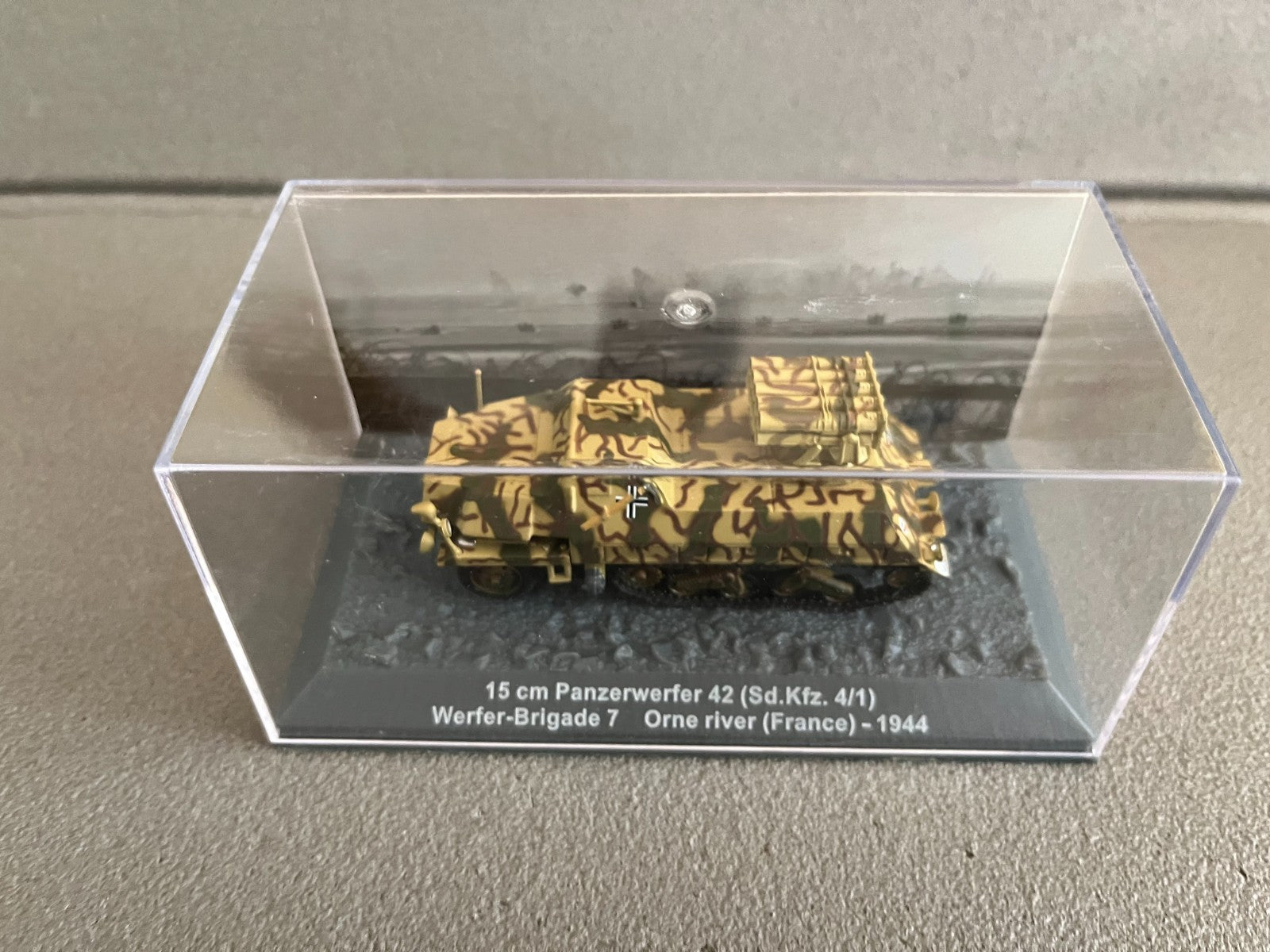 Miniature Militaire Char Tank Blindé 15 cm Panzerwerfer 42 Sd.Kfz. Altaya 1/72