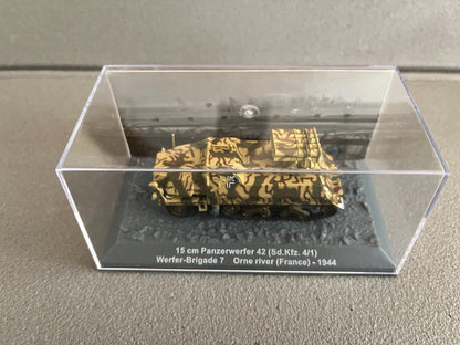 Miniature Militaire Char Tank Blindé 15 cm Panzerwerfer 42 Sd.Kfz. Altaya 1/72