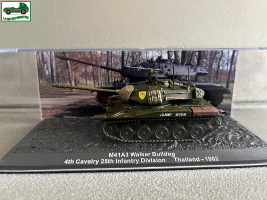 Miniature Militaire Char Blindé Tank M41A3 Walker Bulldog - Thailand 1962 1/72