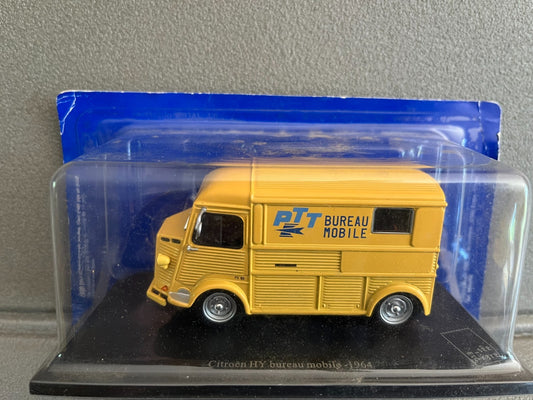 Voiture Miniature Camion Publicitaire Citroen HY PTT La Poste 1964 au 1/43
