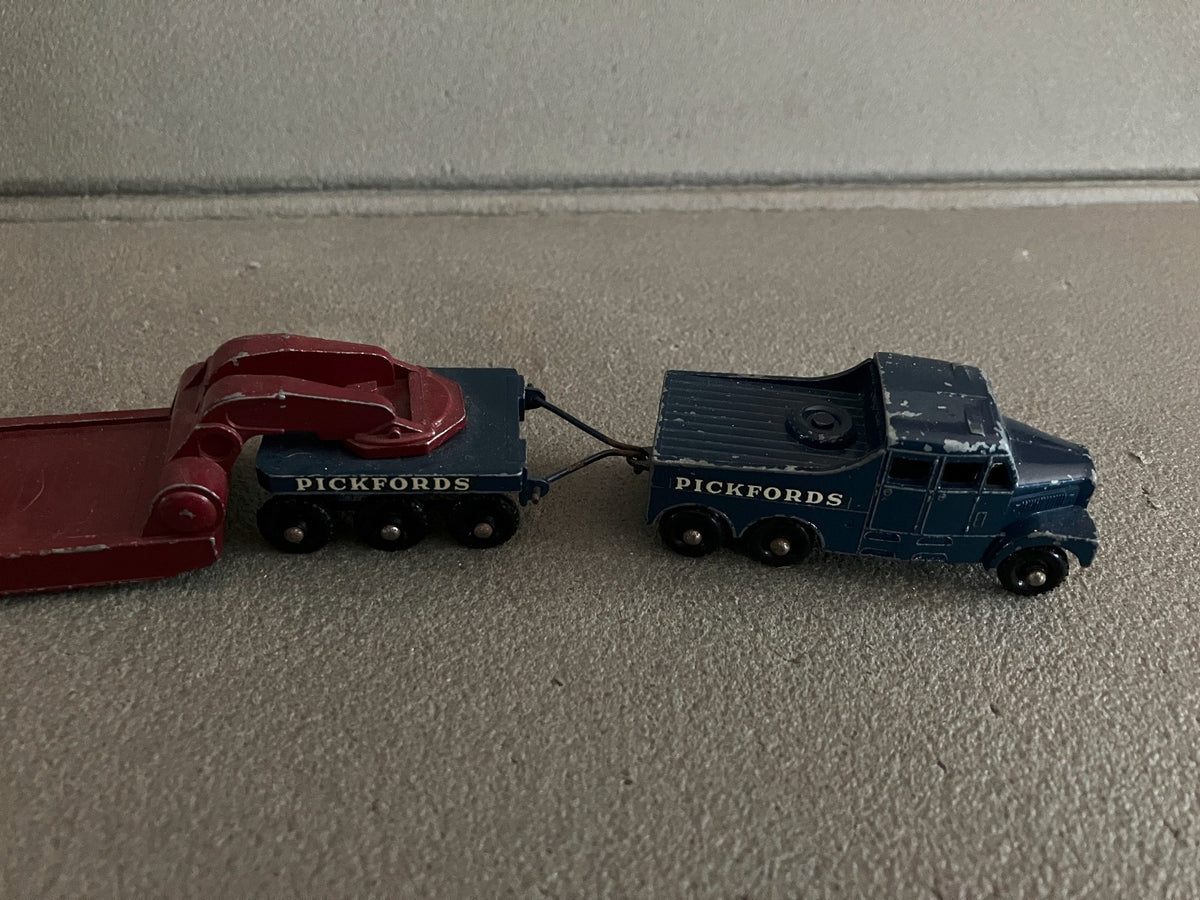Ancien Miniature Camion Scammel 6x6 Transporter Pickfords Matchbox Lesney