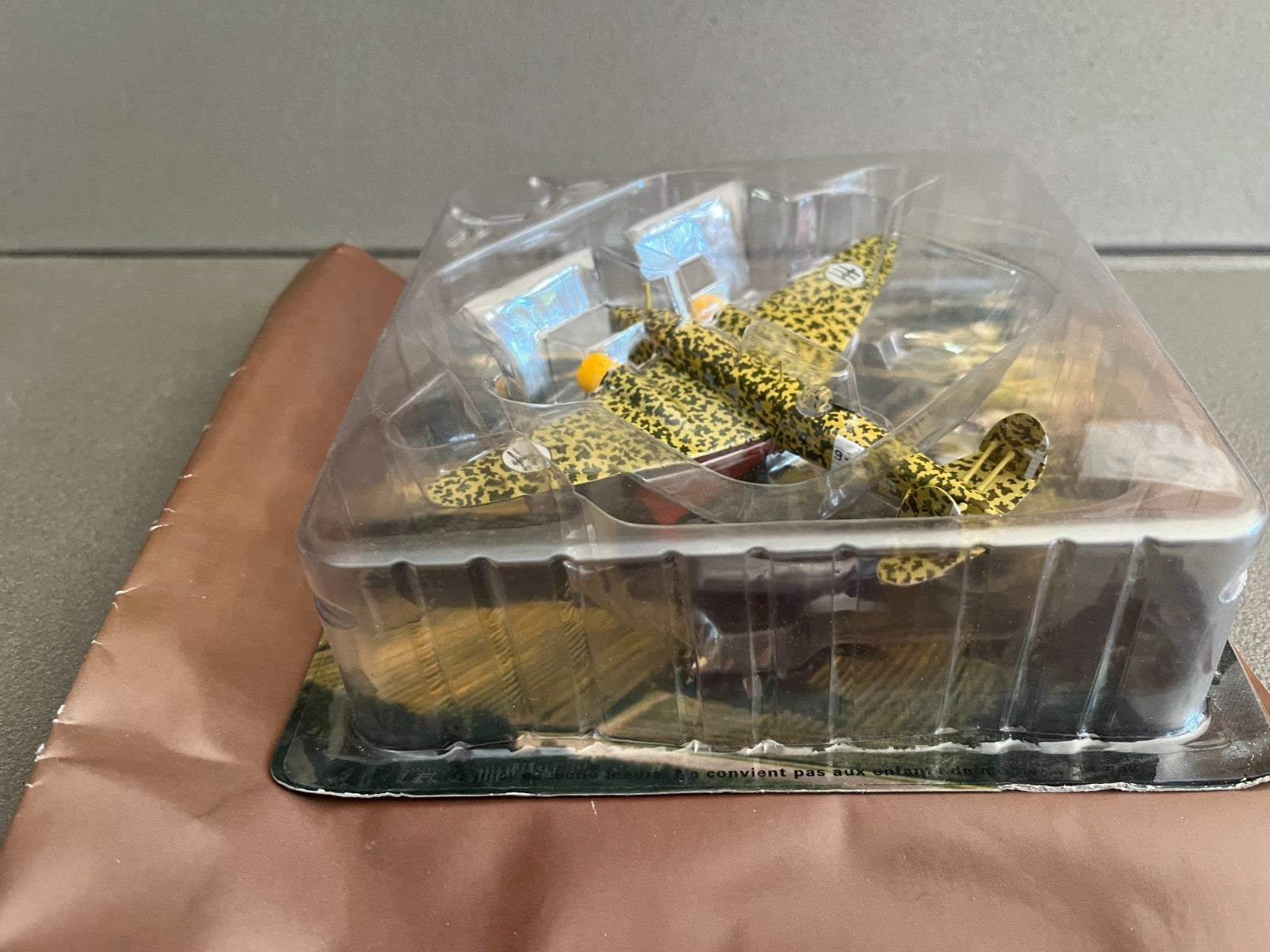 Avion miniature Militaire Bombardier Fiat BR.20 Cicogna Altaya 1/72