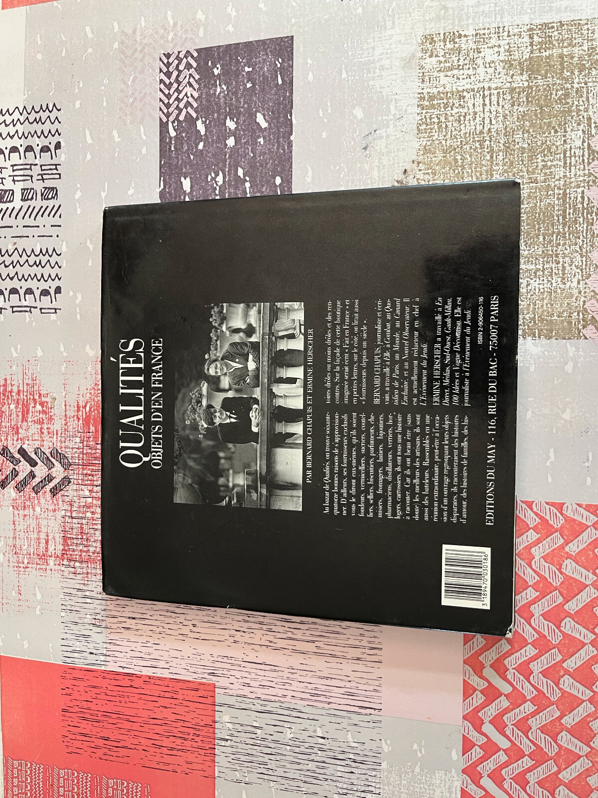 Livre Qualités Objets D'en France Editions du May Chapuis Herscher