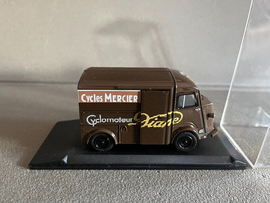 Voiture Miniature Camion Citroen H HY Cyclomoteur Cycles Mercier Eligor au 1/43