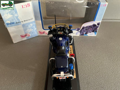 Moto miniature BMW R1100 RT-P Maisto Gendarmerie au 1/18