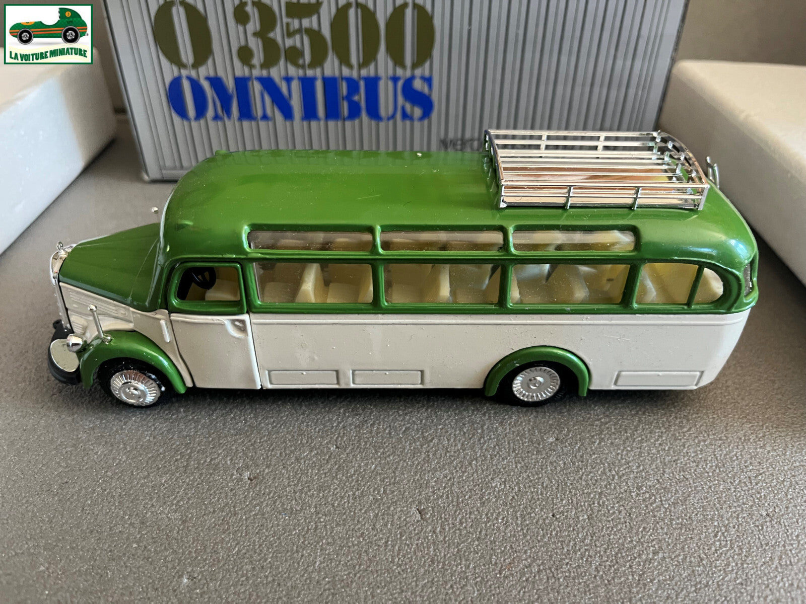Ancienne Miniature Voiture Autobus Bus O3500 Omnibus Mercedes NZG 1/40 Défaut