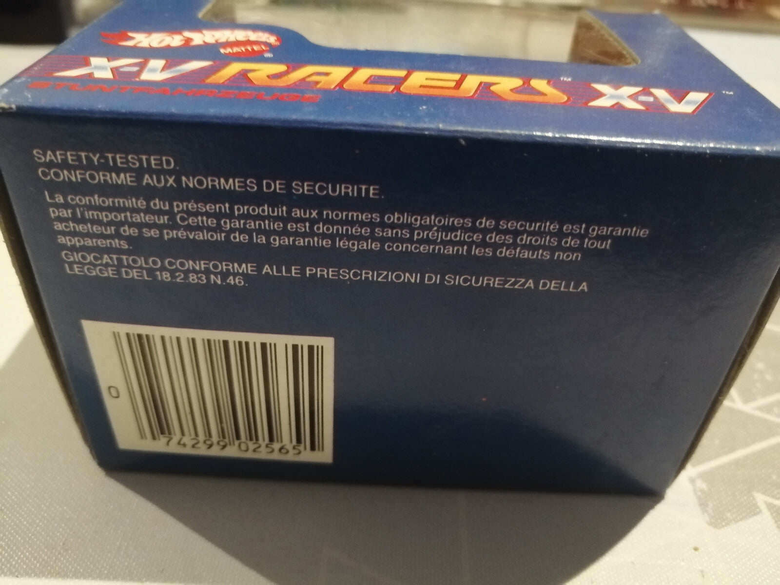  Voiture Miniature Hot Wheels - X-V Racers 1985 MACH 7 Blanche Hotwheels