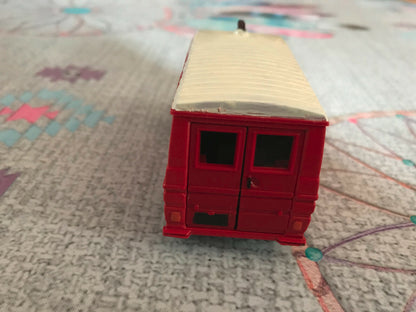Voiture Miniature Camion Secours Pompiers Citroen C35 Chimique 1/50 Solido
