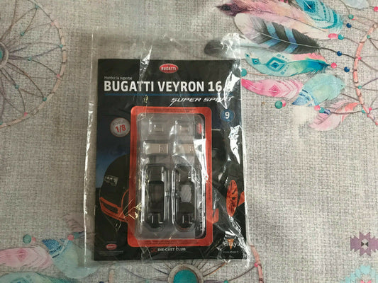 Voiture miniature Maquette Bugatti Veyron 16.4 Super Sport N° 9 Altaya au 1/8
