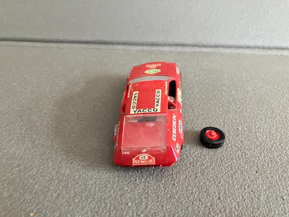 Ancienne Voiture Miniature Kit Plastique monté Renault Alpine A310 Rallye 1/43