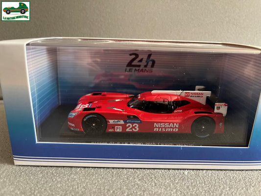 Voiture Miniature Nissan GT-R LM Nismo Launch Version 2015 Ebbro Le Mans 1/43