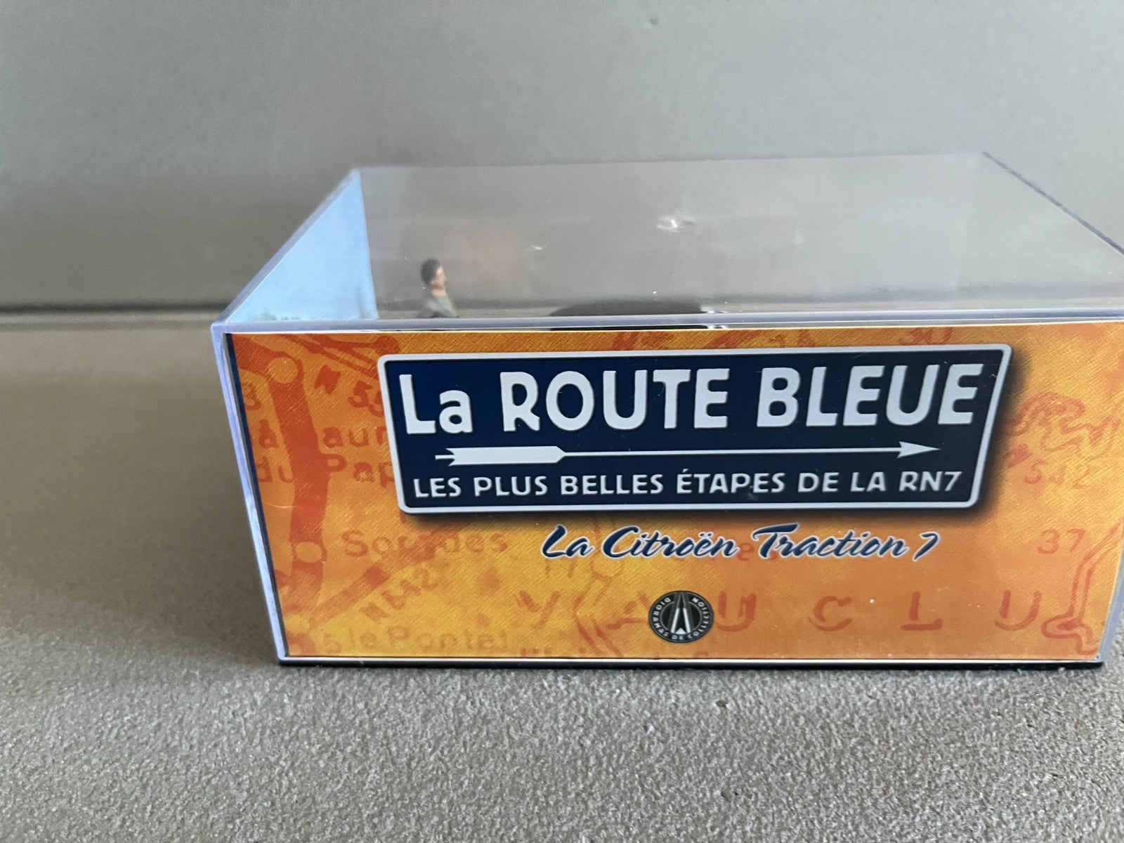 Voiture Miniature Citroen Traction 7 Etape 20 La Route Bleue RN7 1/43