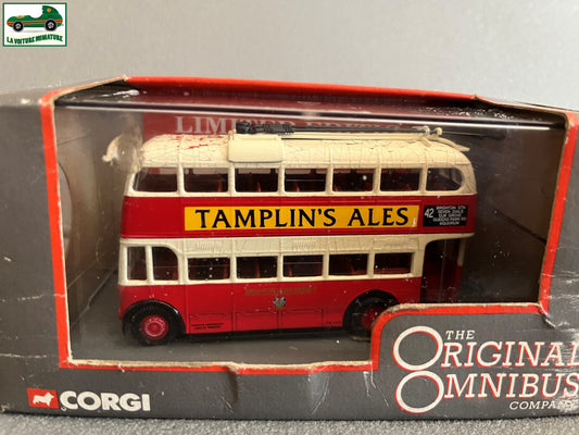 Voiture Miniature Autobus Weymann Trolley Bus Corgi 1/76 Défauts