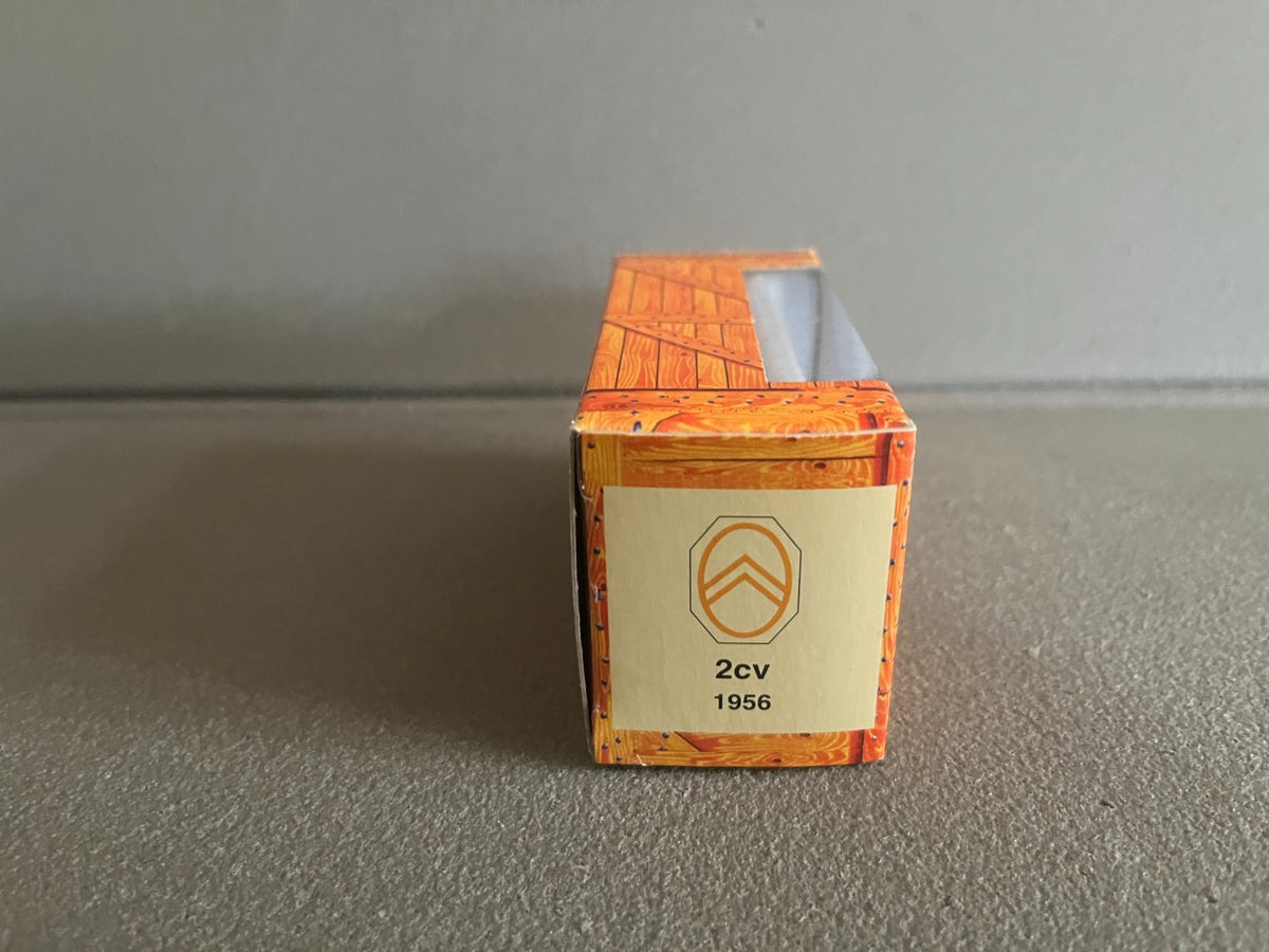 Voiture Miniature Citroen 2CV 1956 1/86 Micro Norev Hachette au 1/87