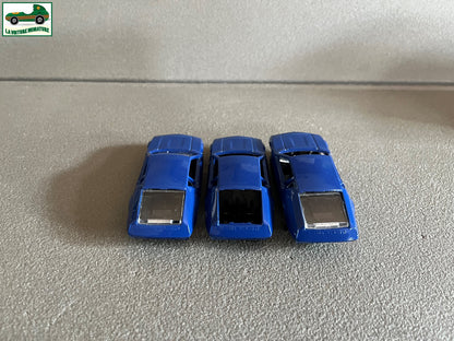Ancienne Miniature Voiture Lot de 3 Renault Alpine Norev Jet Car au 1/43 Pièces