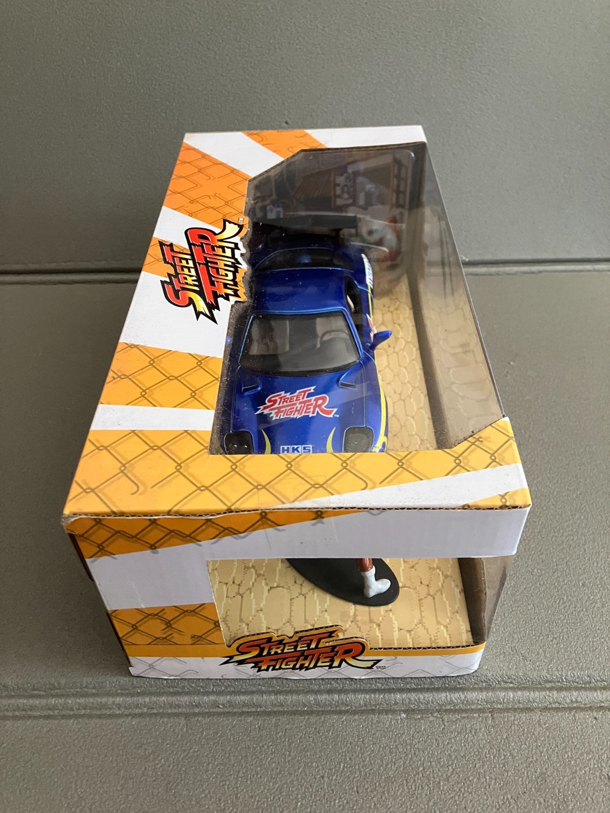 Voiture miniature 1993 Mazda RX-7 Chun Li Street Fighter Jada au 1/24