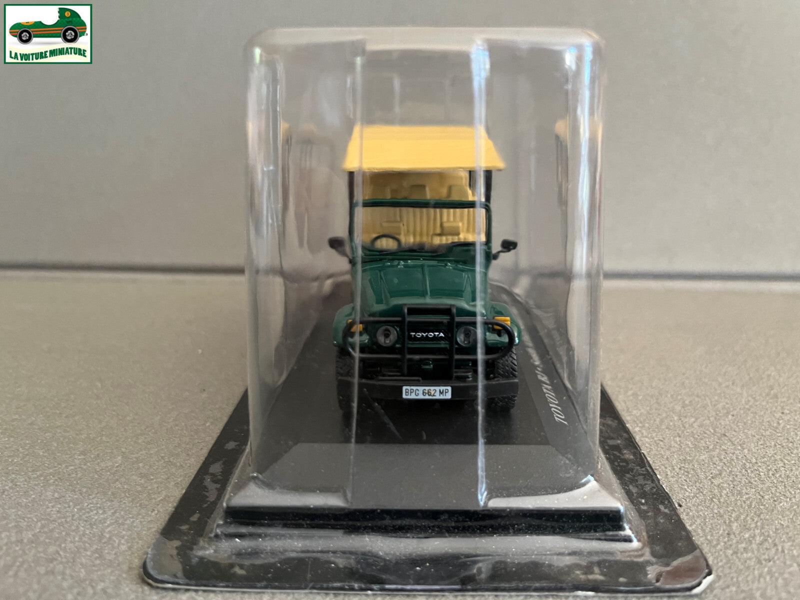 Voiture Miniature Toyota BJ Africa Safari Park 1970 Taxi Du Monde au 1/43 Altaya
