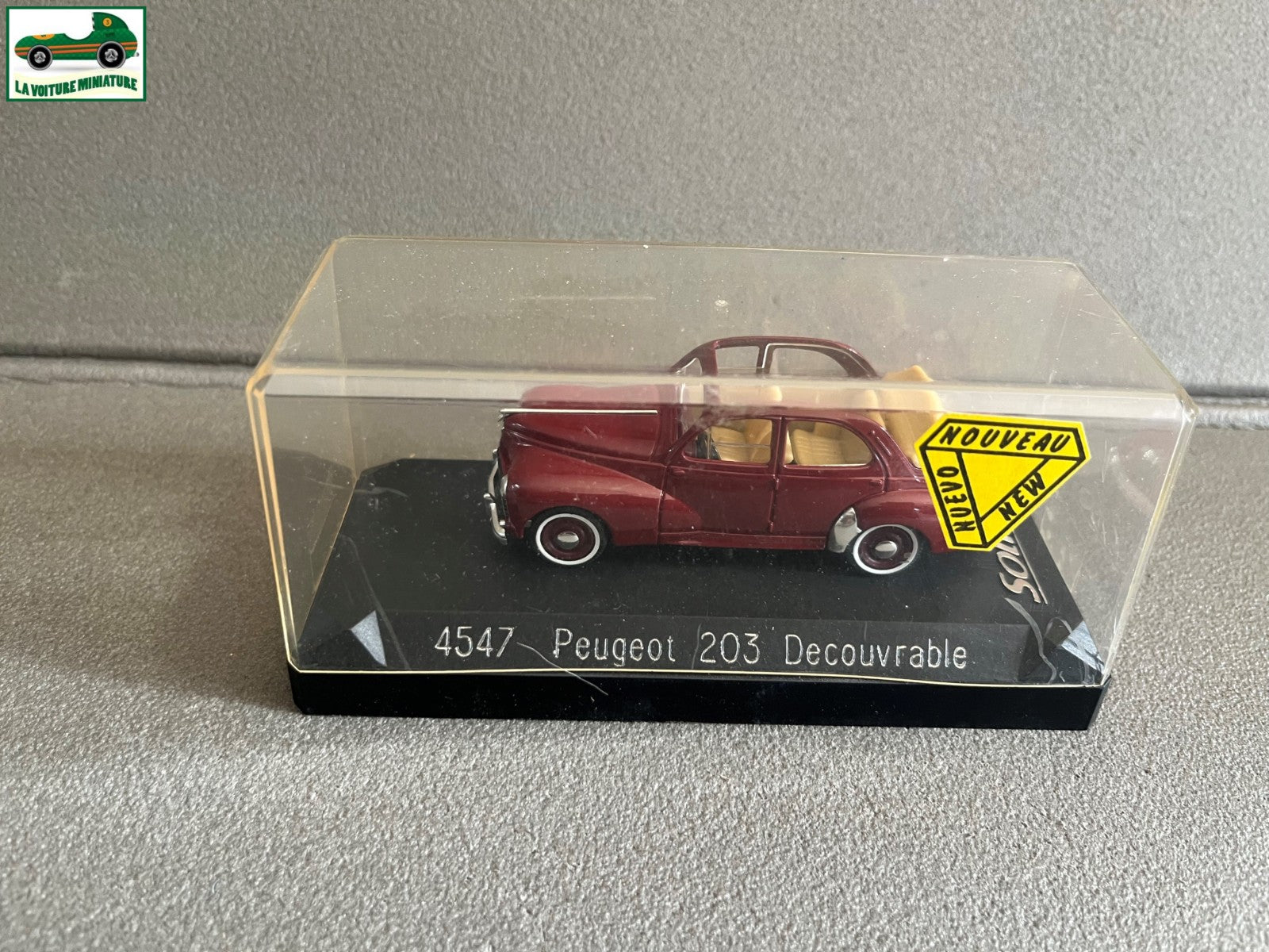 Voiture Miniature 4547 Peugeot 203 Découvrable Solido au 1/43