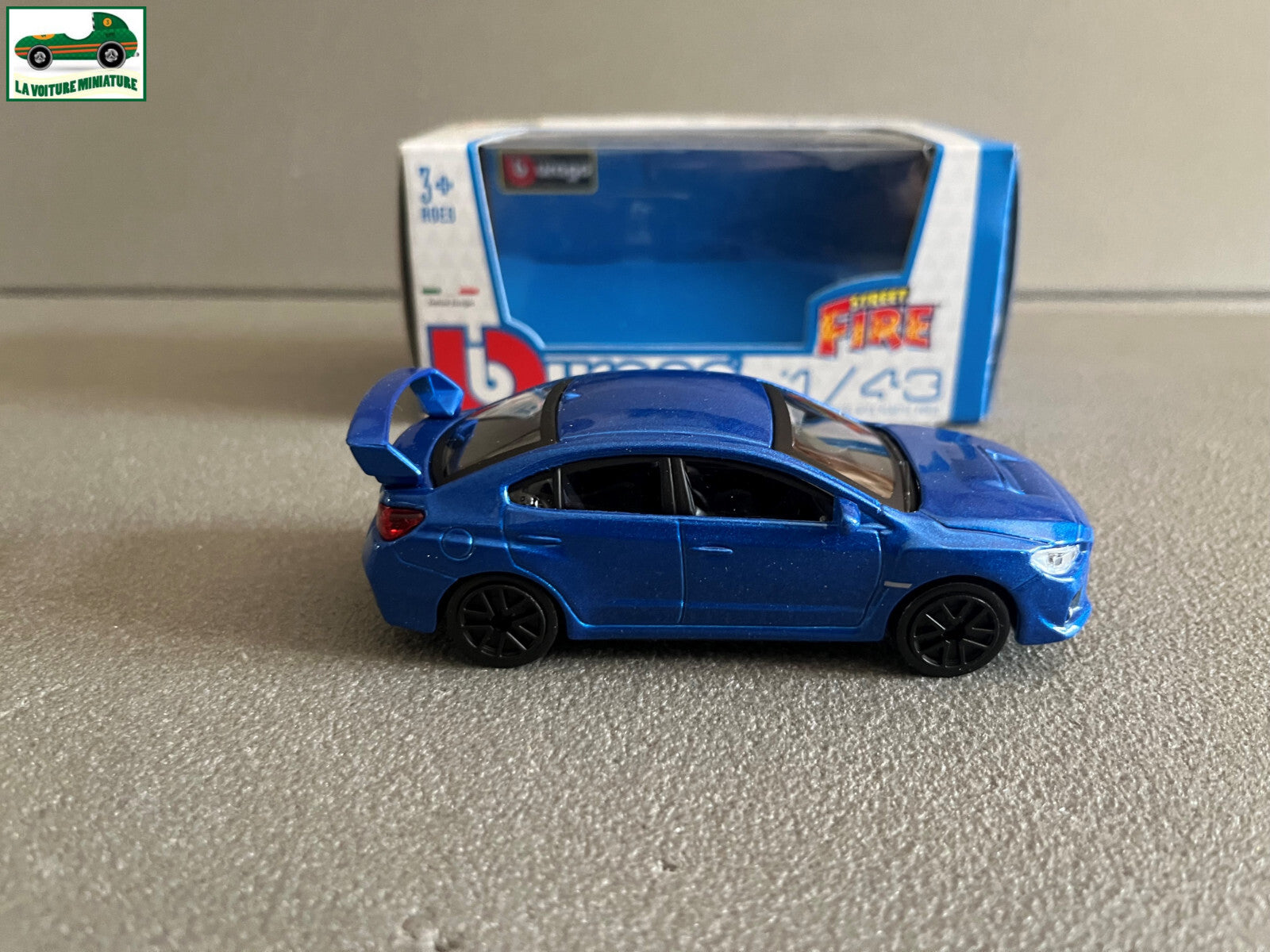 Voiture Miniature Subaru WRX STI 2017 Burago Street Fire au 1/43