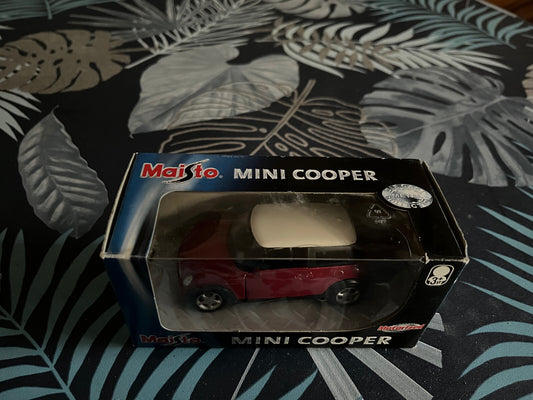 Voiture Miniature Mini Cooper Mororized Maisto