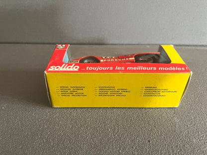 Ancienne Voiture Miniature Porsche 917 186 Solido France au 1/43