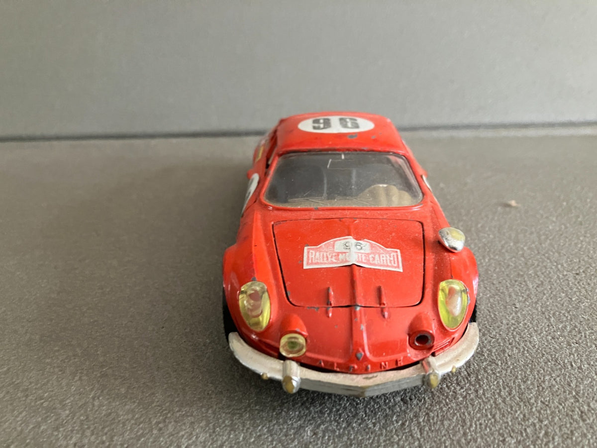 Jouet Ancien Voiture Miniature Renault Alpine A110 Martoys Italy  au 1/24