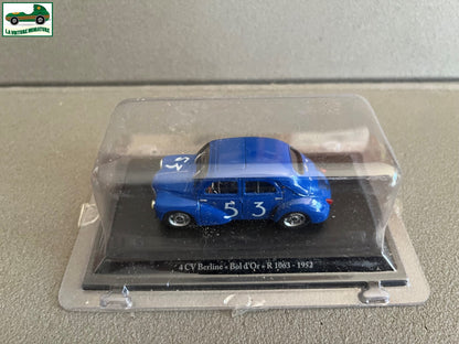 Voiture Miniature Renault 4CV Berline Bol D'Or R 1063 1952 Eligor au 1/43