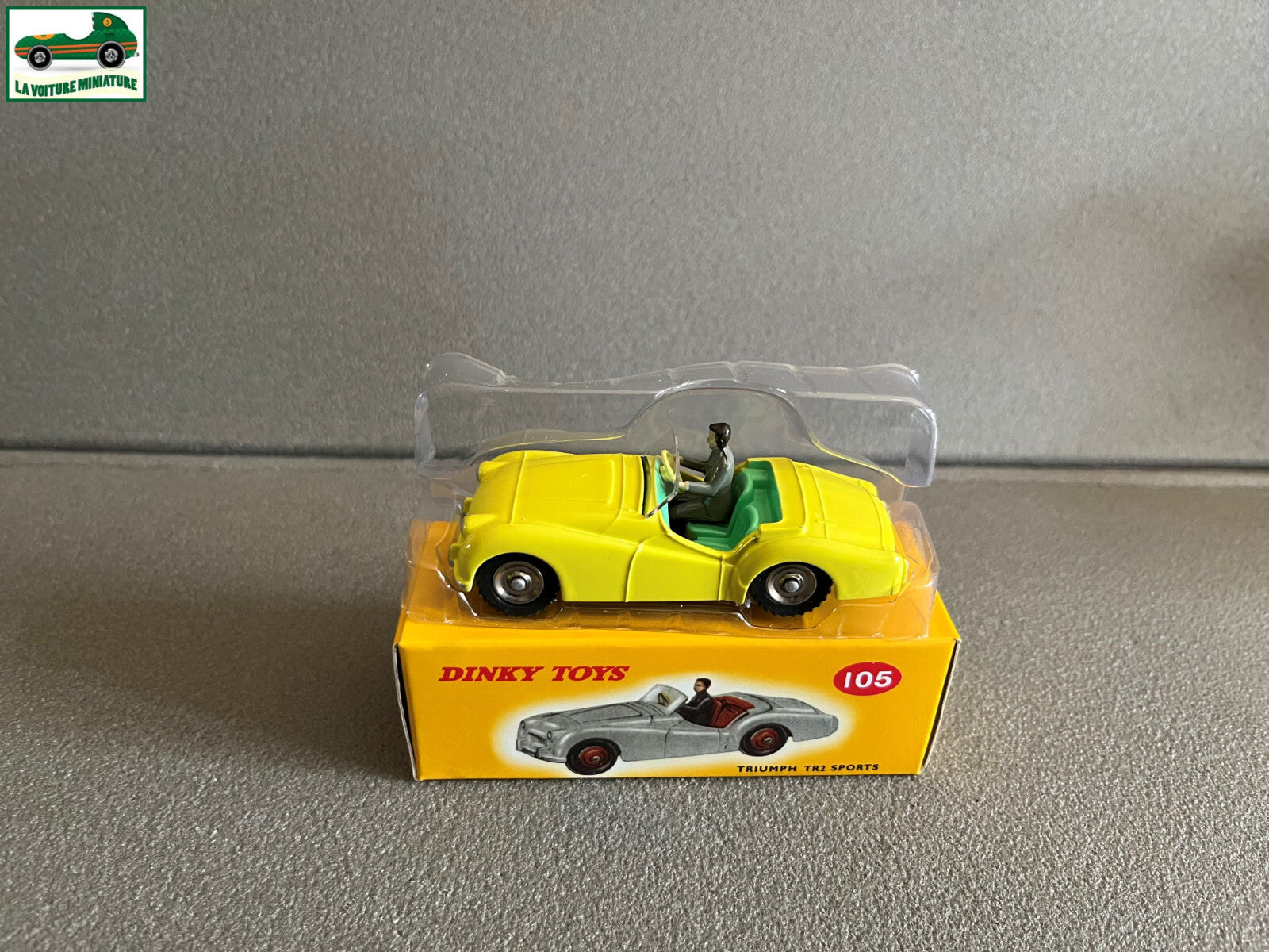 Voiture miniature Triumph TR2 Sports 105 Dinky Toys Atlas