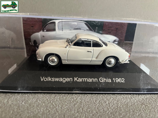 Voiture miniature VW Volkswagen Karmann Ghia 1962 au 1/43