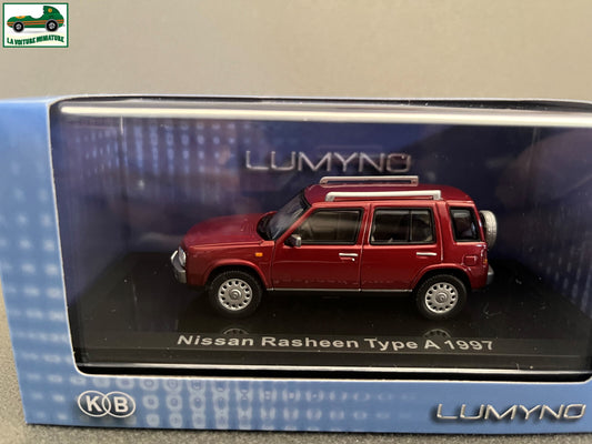 Voiture Miniature Nissan Rasheen Type A 1997 KB Lumino Japan Norev  1/43