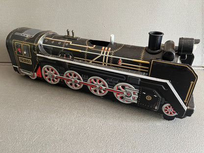 Jouet Ancien Tôle Train Locomotive Modern Toys D5139 Japan Incomplet