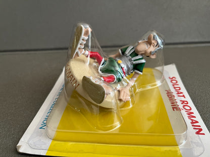 Figurine de Collection Astérix Obélix Soldat Romain Abimé Plastoy Atlas