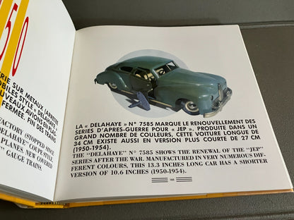 Livre Voiture Automobile Jouet Jep le Jouet de Paris 1902 1968 Lamming Maeght