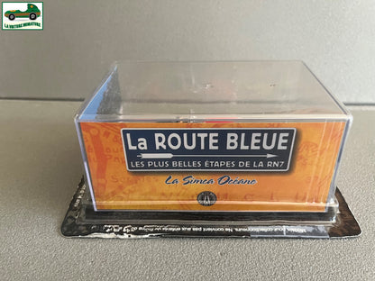 Voiture Miniature Simca Océane Etape 37 La Route Bleue RN7 1/43