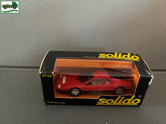 Ancienne Voiture Miniature Ferrari BB Solido France 1/43