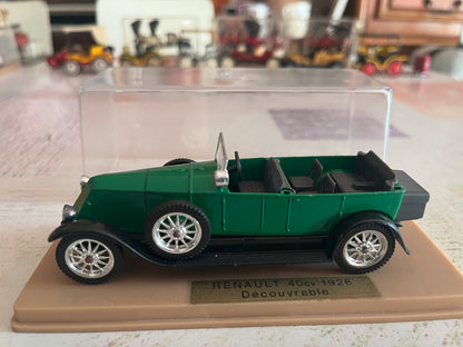 Voiture Miniature Renault 40cv 1926 Découvrable Solido au 1/43