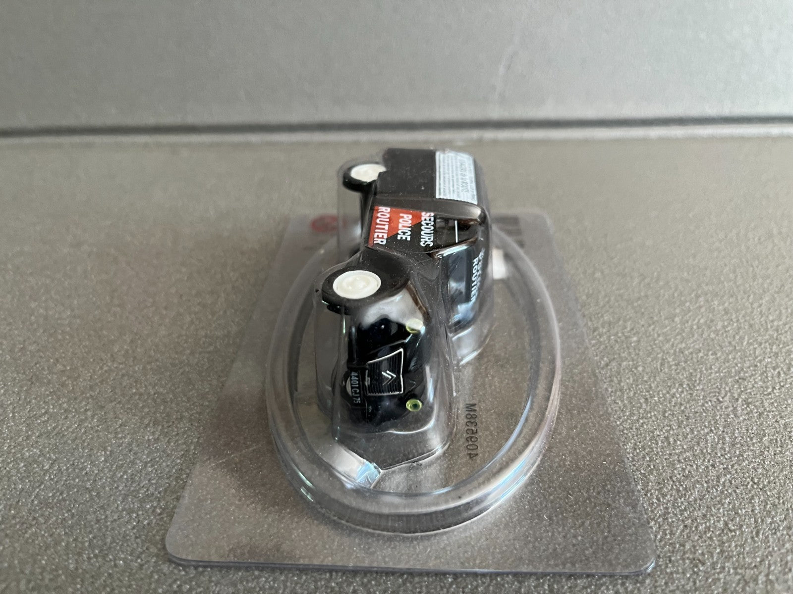 Voiture Miniature Citroen 2CV Secours Police Routier Norev au 1/43