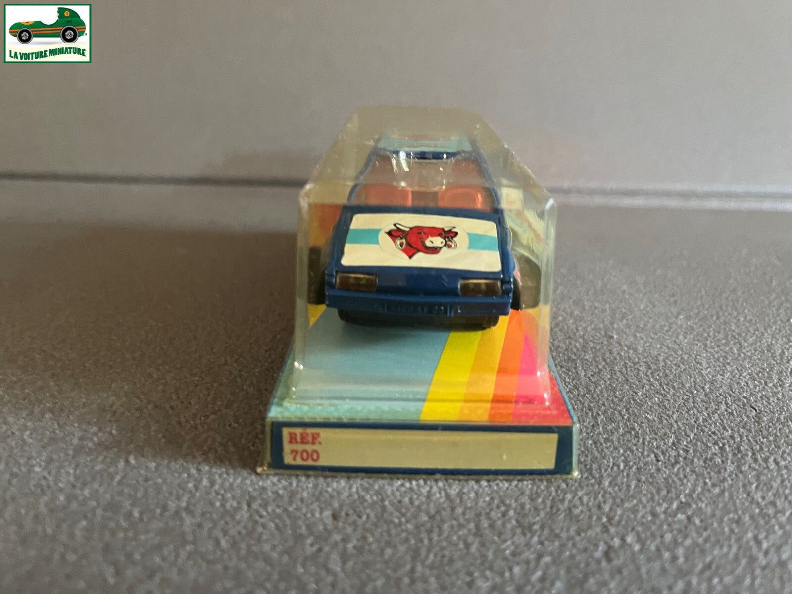 Ancienne Voiture Miniature Citroen BX La Vache qui Rit Norev au 1/43